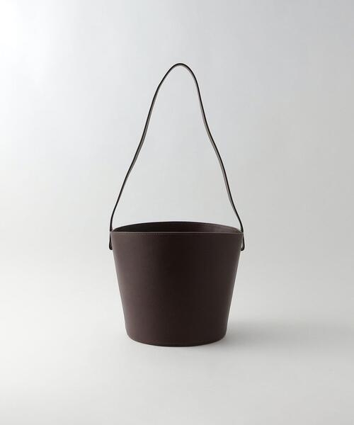 Steven Alan（スティーブンアラン）の「＜BUILDING BLOCK＞SHORT LEATHER BASKET BAG/ショルダー