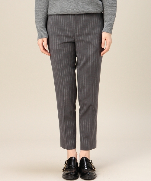 BEAUTY&YOUTH UNITED ARROWS(ビューティーアンドユースユナイテッドアローズ)の「BYTF ピンストライプテーパードパンツ ◆(その他パンツ・レディース・グレー/ネイビー・LARGE/SMALL/MEDIUM)」の8枚目の写真