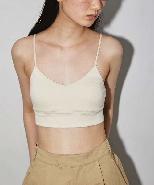TODAYFUL（トゥデイフル）の「TODAYFUL　Back Open Bratop バックオープンブラトップ/12111003（その他アンダーウェア/インナー・レディース・ブラック/ベージュ/キナリ・ONE SIZE）」の2枚目の写真