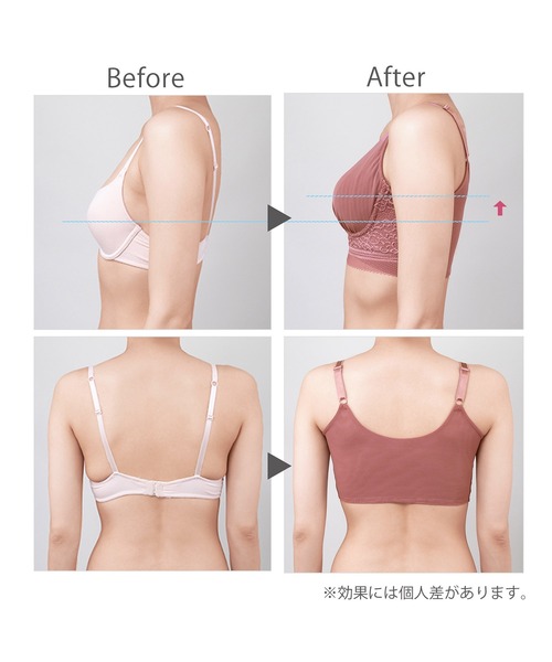 BRADELIS NEWYORK（ブラデリスニューヨーク）の「ブラデリス　ハートカップミディアムブラ21A2（ブラジャー・レディース・ブラック/カーキ/ピンク・LL/S/M/L）」の11枚目の写真