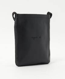 agnes b. アニエスベー　ショルダー　黒　ペーター　PAH02-03 agnes b.（アニエスベー）の「PETER ショルダーバッグ (PAH02