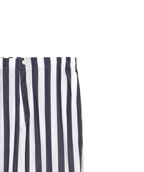 SLEEPY JONES（スリーピージョーンズ）の「SLEEPY JONES Henry Pajama Set Tent Stripe（ルームウェア/パジャマ・メンズ・ネイビー系・SMALL/MEDIUM）」の3枚目の写真