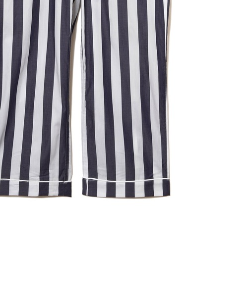 SLEEPY JONES（スリーピージョーンズ）の「SLEEPY JONES Henry Pajama Set Tent Stripe（ルームウェア/パジャマ・メンズ・ネイビー系・SMALL/MEDIUM）」の6枚目の写真