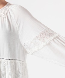 SLOBE IENA（スローブイエナ）の「コットンチャーチスモックワンピース  