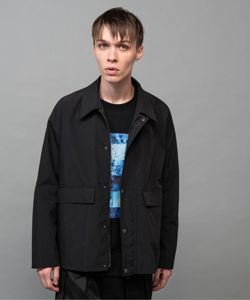 MR.OLIVE（ミスターオリーブ）の「ソロテックス ウェザークロス / ハンティング ジップアップ ジャケット（カバーオール・メンズ・ブラック/カーキ・SMALL/MEDIUM/LARGE）」の6枚目の写真