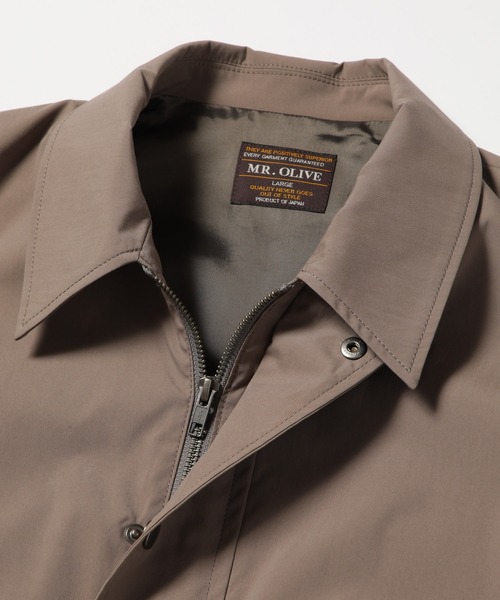 MR.OLIVE（ミスターオリーブ）の「ソロテックス ウェザークロス / ハンティング ジップアップ ジャケット（カバーオール・メンズ・ブラック/カーキ・SMALL/MEDIUM/LARGE）」の3枚目の写真