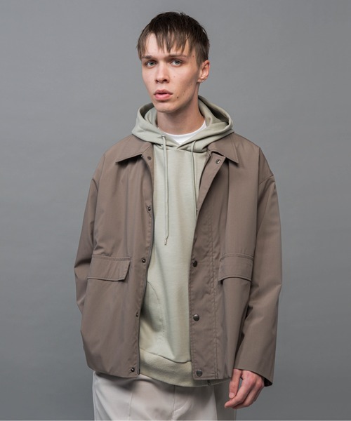 MR.OLIVE（ミスターオリーブ）の「ソロテックス ウェザークロス / ハンティング ジップアップ ジャケット（カバーオール・メンズ・ブラック/カーキ・SMALL/MEDIUM/LARGE）」の7枚目の写真