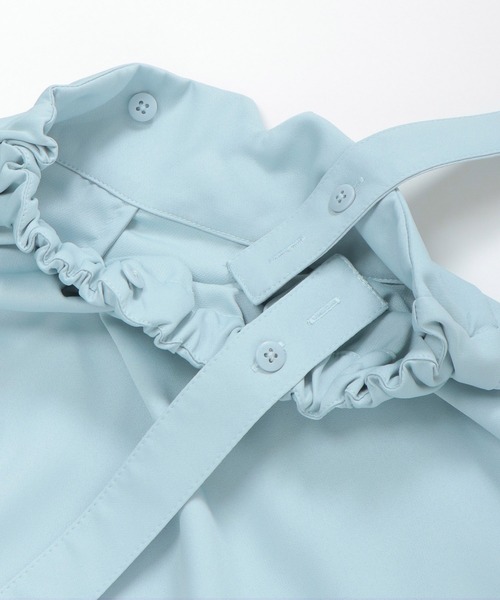 ikka（イッカ）の「【キッズ】サス付きフレアスカート（100~160cm）（スカート・キッズ・ブルー・100/110/120/130/140/150/160）」の8枚目の写真