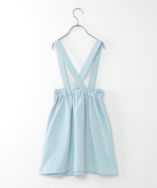 ikka（イッカ）の「【キッズ】サス付きフレアスカート（100~160cm）（スカート・キッズ・ブルー・100/110/120/130/140/150/160）」の2枚目の写真