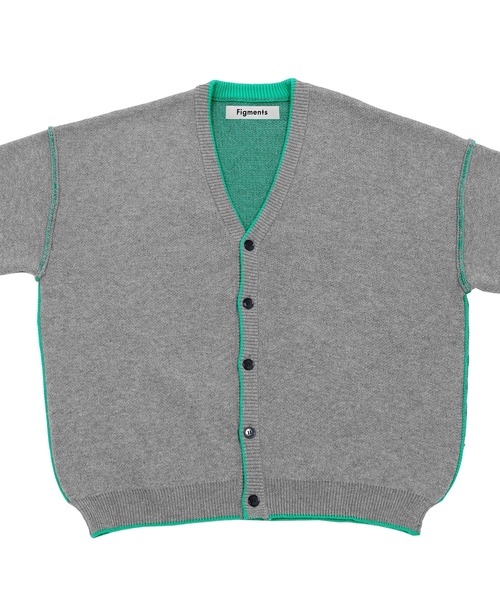 Figments(フィグメンツ)の「ポイントカラーカーディガン(カーディガン/ボレロ・レディース・ブラック/ベージュ/グレー/パープル/ワイン・FREE)」の13枚目の写真