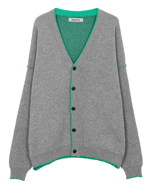 Figments(フィグメンツ)の「ポイントカラーカーディガン(カーディガン/ボレロ・レディース・ブラック/ベージュ/グレー/パープル/ワイン・FREE)」の19枚目の写真