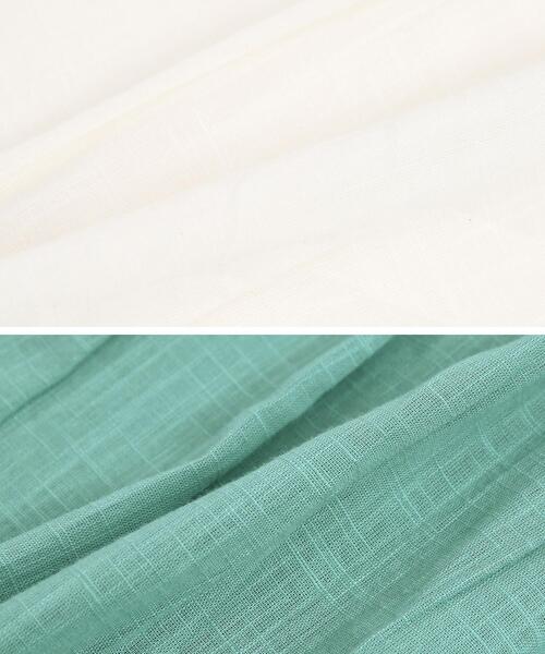 coen（コーエン）の「インドコットン刺繍チュニック（シャツ/ブラウス・レディース・ケリー/オフホワイト・MEDIUM/LARGE）」の10枚目の写真