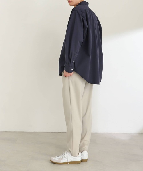 SENSE OF PLACE by URBAN RESEARCH（センスオブプレイスバイアーバンリサーチ）の「『別注』テディベアボタンダウンルーズシャツ（シャツ/ブラウス・メンズ・ブラック/ベージュ/ネイビー/イエロー/ミント/ライトベージュ・MEDIUM/LARGE）」の21枚目の写真