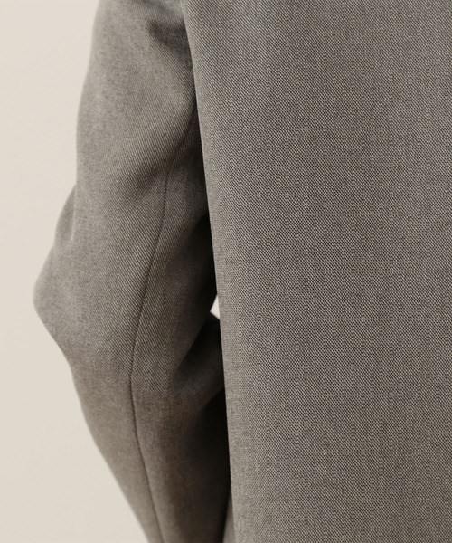 NATURAL BEAUTY BASIC（ナチュラルビューティーベーシック）の「シャークスキンダブルジャケット（テーラードジャケット・レディース・ネイビー/グレー・SMALL/MEDIUM）」の17枚目の写真