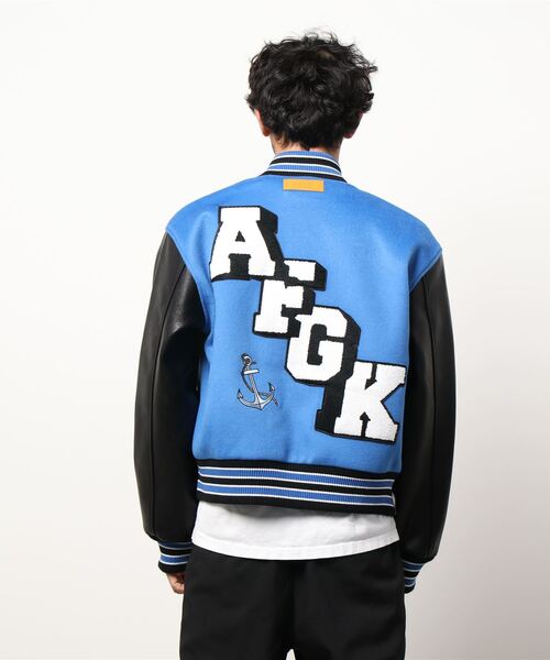 CLUB PARK（クラブパーク）の「AFEWGOODKIDS/アフューグッドキッズ/マリンスタジャン/MarineStadiumJacket（ブルゾン・メンズ・ブルー・LARGE）」の3枚目の写真