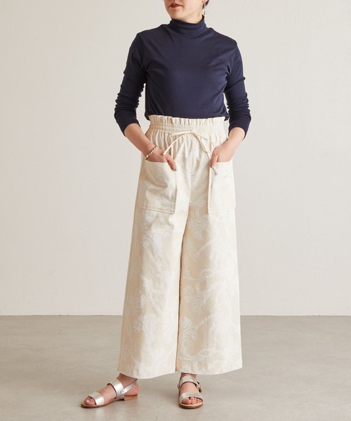 BEARDSLEY（ビアズリー）の「ロープ柄ワイドパンツ（その他パンツ・レディース・アイボリー・FREE）」の17枚目の写真