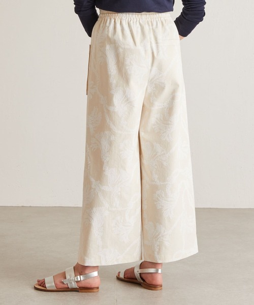 BEARDSLEY（ビアズリー）の「ロープ柄ワイドパンツ（その他パンツ・レディース・アイボリー・FREE）」の12枚目の写真