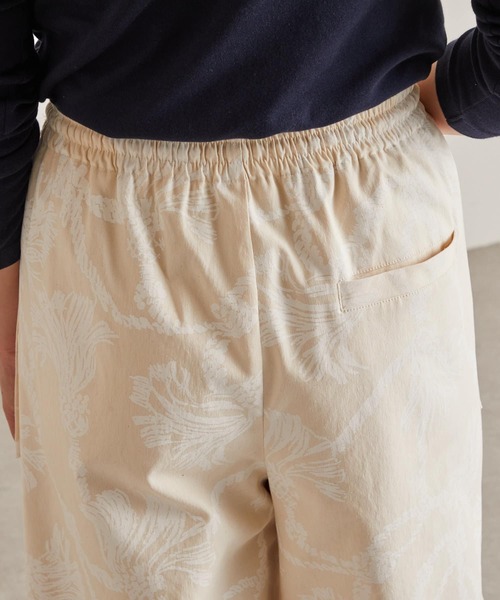 BEARDSLEY（ビアズリー）の「ロープ柄ワイドパンツ（その他パンツ・レディース・アイボリー・FREE）」の18枚目の写真