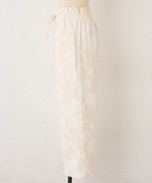 BEARDSLEY（ビアズリー）の「ロープ柄ワイドパンツ（その他パンツ・レディース・アイボリー・FREE）」の7枚目の写真
