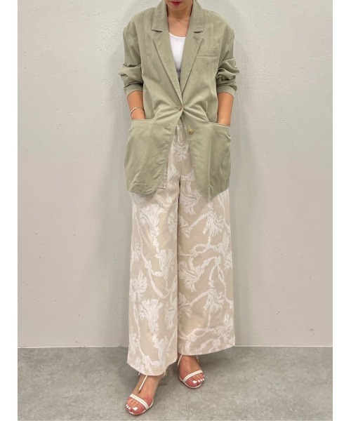 BEARDSLEY（ビアズリー）の「ロープ柄ワイドパンツ（その他パンツ・レディース・アイボリー・FREE）」の22枚目の写真