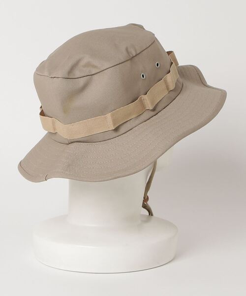 MILITARY（ミリタリー）の「US MADE BOONIE HAT/ US メイド ブーニーハット（ハット・メンズ・ベージュ系その他・LARGE）」の2枚目の写真