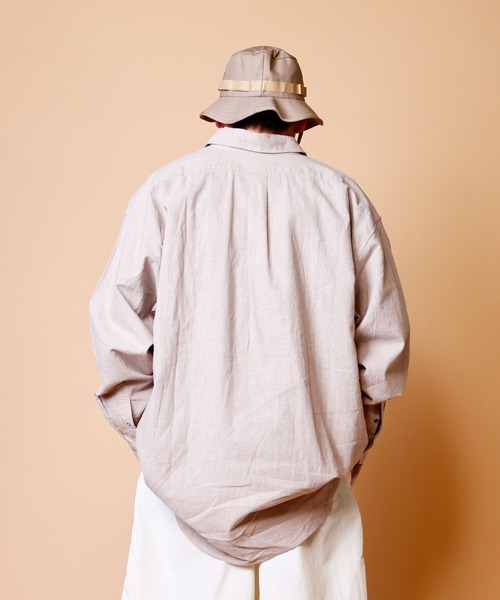 MILITARY（ミリタリー）の「US MADE BOONIE HAT/ US メイド ブーニーハット（ハット・メンズ・ベージュ系その他・LARGE）」の7枚目の写真