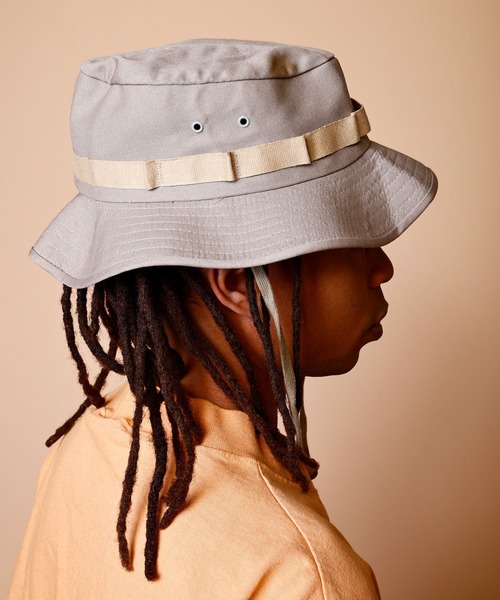 MILITARY（ミリタリー）の「US MADE BOONIE HAT/ US メイド ブーニーハット（ハット・メンズ・ベージュ系その他・LARGE）」の13枚目の写真