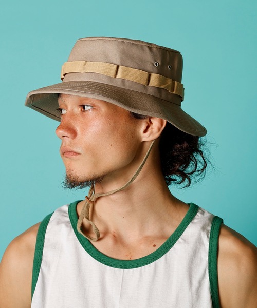 MILITARY（ミリタリー）の「US MADE BOONIE HAT/ US メイド ブーニーハット（ハット・メンズ・ベージュ系その他・LARGE）」の20枚目の写真