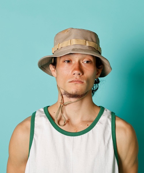 MILITARY（ミリタリー）の「US MADE BOONIE HAT/ US メイド ブーニーハット（ハット・メンズ・ベージュ系その他・LARGE）」の18枚目の写真