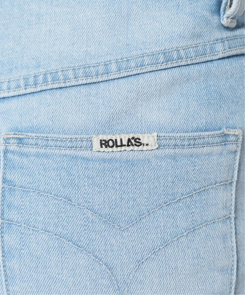 U by SPICK&SPAN(ユーバイスピックアンドスパン)の「【ROLLA’S/ローラス】 DUSTERS BOOTCUT CROP◆(デニムパンツ・レディース・サックスブルー・X-SMALL/SMALL/MEDIUM)」の15枚目の写真