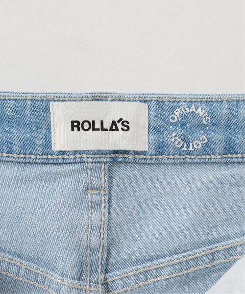 U by SPICK&SPAN(ユーバイスピックアンドスパン)の「【ROLLA’S/ローラス】 DUSTERS BOOTCUT CROP◆(デニムパンツ・レディース・サックスブルー・X-SMALL/SMALL/MEDIUM)」の4枚目の写真