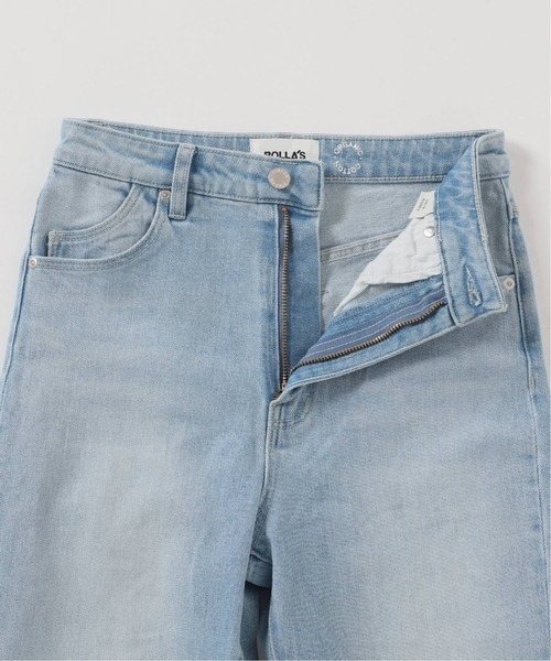 U by SPICK&SPAN(ユーバイスピックアンドスパン)の「【ROLLA’S/ローラス】 DUSTERS BOOTCUT CROP◆(デニムパンツ・レディース・サックスブルー・X-SMALL/SMALL/MEDIUM)」の12枚目の写真