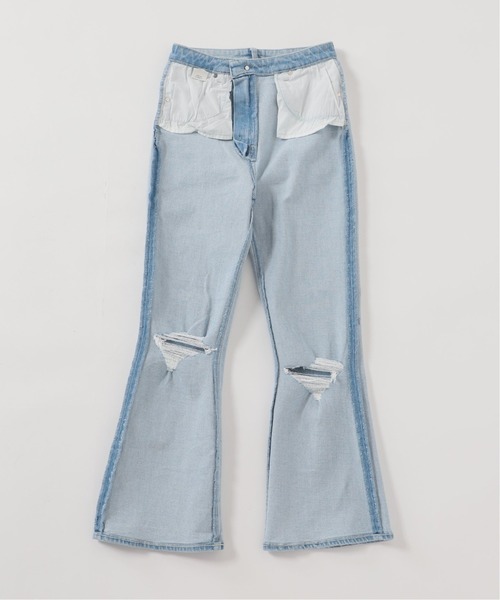U by SPICK&SPAN(ユーバイスピックアンドスパン)の「【ROLLA’S/ローラス】 DUSTERS BOOTCUT CROP◆(デニムパンツ・レディース・サックスブルー・X-SMALL/SMALL/MEDIUM)」の22枚目の写真