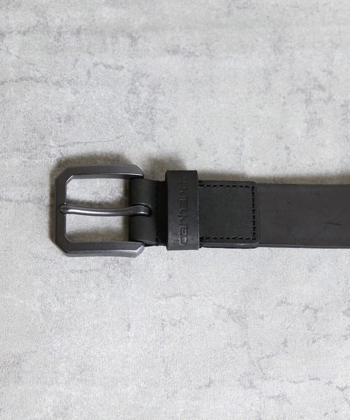 Carhartt（カーハート）の「Carhartt バックルレザーベルト２（ベルト・メンズ・ブラック/ブラウン・38/36/34）」の3枚目の写真