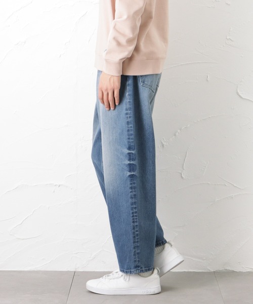 URBAN COLLECTION(アーバンコレクション)の「ヘビーオンスデニム ワイドバギーパンツ チェーン付き(その他パンツ・メンズ・ホワイト/ブラック/チャコール/ライトブルー・M/L)」の7枚目の写真