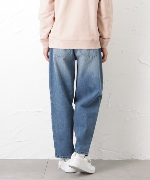 URBAN COLLECTION(アーバンコレクション)の「ヘビーオンスデニム ワイドバギーパンツ チェーン付き(その他パンツ・メンズ・ホワイト/ブラック/チャコール/ライトブルー・M/L)」の9枚目の写真