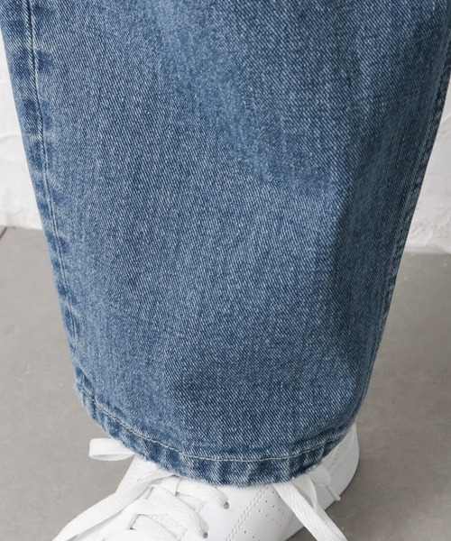 URBAN COLLECTION(アーバンコレクション)の「ヘビーオンスデニム ワイドバギーパンツ チェーン付き(その他パンツ・メンズ・ホワイト/ブラック/チャコール/ライトブルー・M/L)」の12枚目の写真