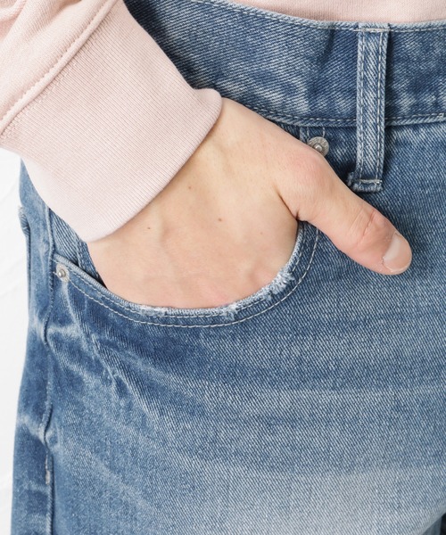 URBAN COLLECTION(アーバンコレクション)の「ヘビーオンスデニム ワイドバギーパンツ チェーン付き(その他パンツ・メンズ・ホワイト/ブラック/チャコール/ライトブルー・M/L)」の13枚目の写真