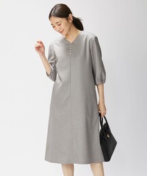 【洗える】OXIJEWELストレッチ ワンピース
