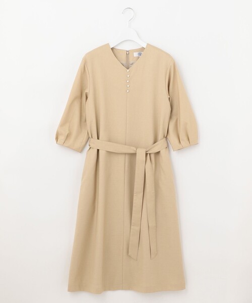 J.PRESS(ジェイプレス)の「【洗える】OXIJEWELストレッチ ワンピース(ワンピース・レディース・ライトグレー系/黄土色系/ネイビー系・T13/T15)」の11枚目の写真