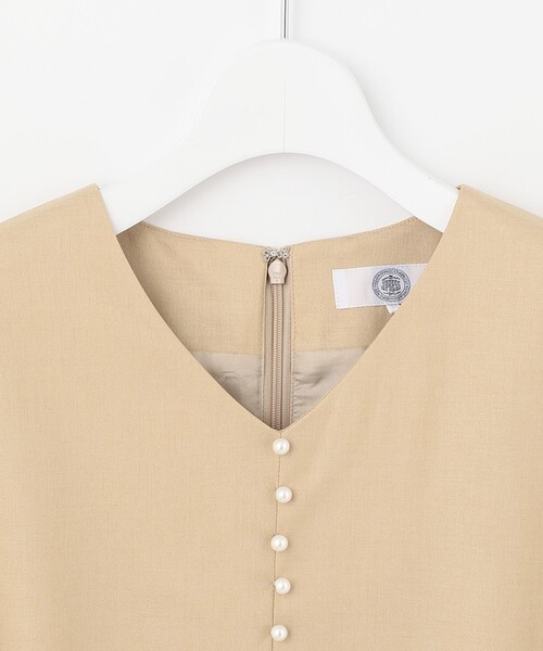 J.PRESS(ジェイプレス)の「【洗える】OXIJEWELストレッチ ワンピース(ワンピース・レディース・ライトグレー系/黄土色系/ネイビー系・T13/T15)」の14枚目の写真