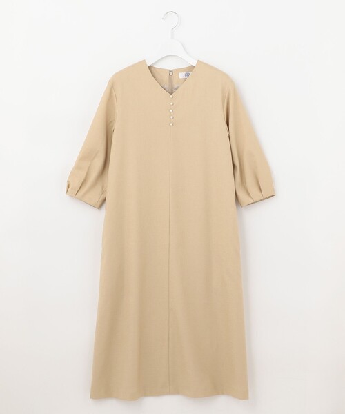 J.PRESS(ジェイプレス)の「【洗える】OXIJEWELストレッチ ワンピース(ワンピース・レディース・ライトグレー系/黄土色系/ネイビー系・T13/T15)」の22枚目の写真