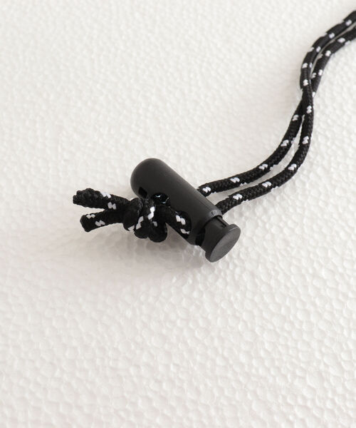 GLOSTER（グロスター）の「【GLOSTER/グロスター】コーデュラリップ マルチポシェット ネックポーチ（ショルダーバッグ・メンズ・ブラック/ライトグレー・FREE）」の3枚目の写真