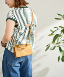 AULENTTI | 【AULENTTI/オウレンティ】BAMBOO ミニバッグ：ショルダーバッグ◆(ショルダーバッグ)