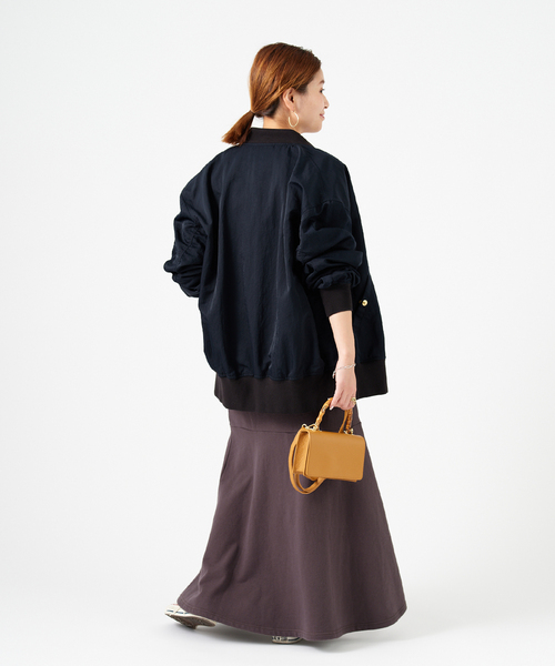 AULENTTI(オウレンティ)の「【AULENTTI/オウレンティ】BAMBOO ミニバッグ:ショルダーバッグ◆(ショルダーバッグ・レディース・ブラック/キャメル・FREE)」の8枚目の写真