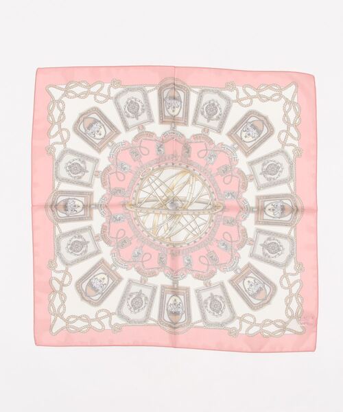 EDIT COLOGNE（エディットコロン）の「シアースカーフ（ストール/ショール・レディース・ベージュ/ピンク・ﾌﾘ-）」の2枚目の写真