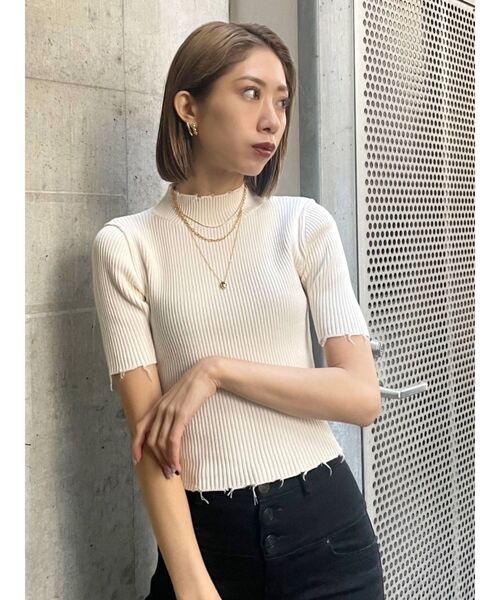 EMODA(エモダ)の「2WAYチェーンネックレス(ネックレス・レディース・シルバー/ゴールド・FREE)」の4枚目の写真