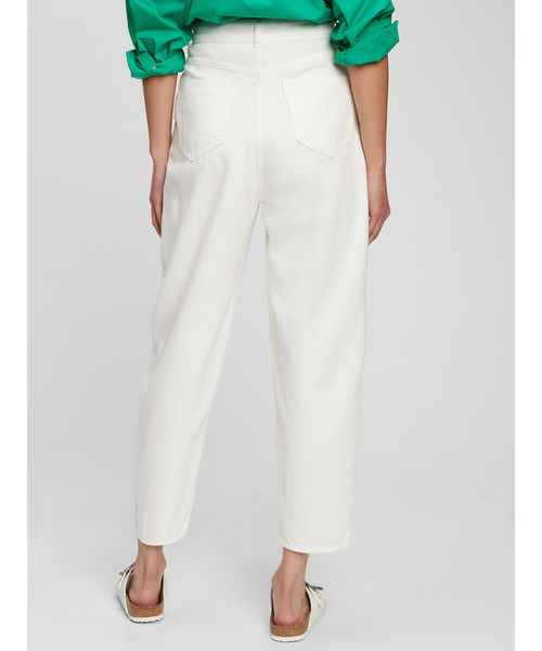 GAP（ギャップ）の「FREE&FLOW バレルデニム（デニムパンツ・レディース・ホワイト・23/24/25/26/27/28/30/29）」の4枚目の写真