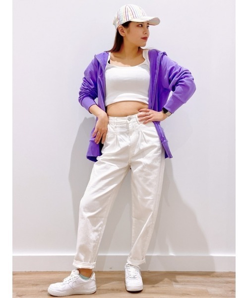 GAP（ギャップ）の「FREE&FLOW バレルデニム（デニムパンツ・レディース・ホワイト・23/24/25/26/27/28/30/29）」の12枚目の写真