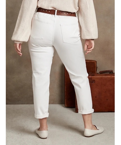 BANANA REPUBLIC FACTORY STORE(バナナリパブリック ファクトリーストア)の「BANANA REPUBLIC FACTORY STORE ガールフレンドジーンズ(デニムパンツ・レディース・ホワイト・24/25/26/27/28)」の8枚目の写真